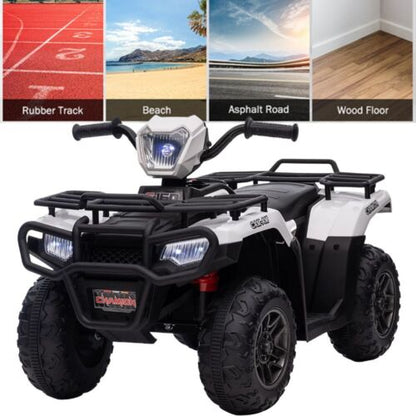 12V Battery Powered Electric ATV Quad Ride-On Car for Kids - Fun and Adventure on Wheels!