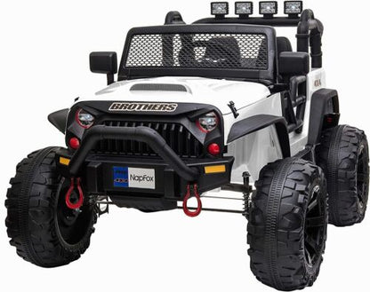 12V Battery Powered Electric Ride On Car with 2 Seats - Perfect for Kids 48.4 Large