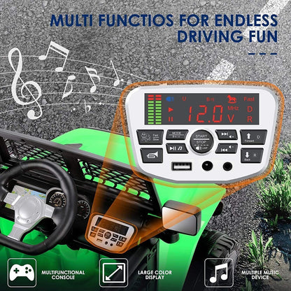 12V Battery-Powered Kids Electric Car with Remote Control - Fun Ride for Children