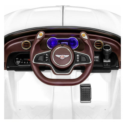 12V Battery Powered Ride-On Car for Kids Ages 2-8 with Parental Remote Control - White