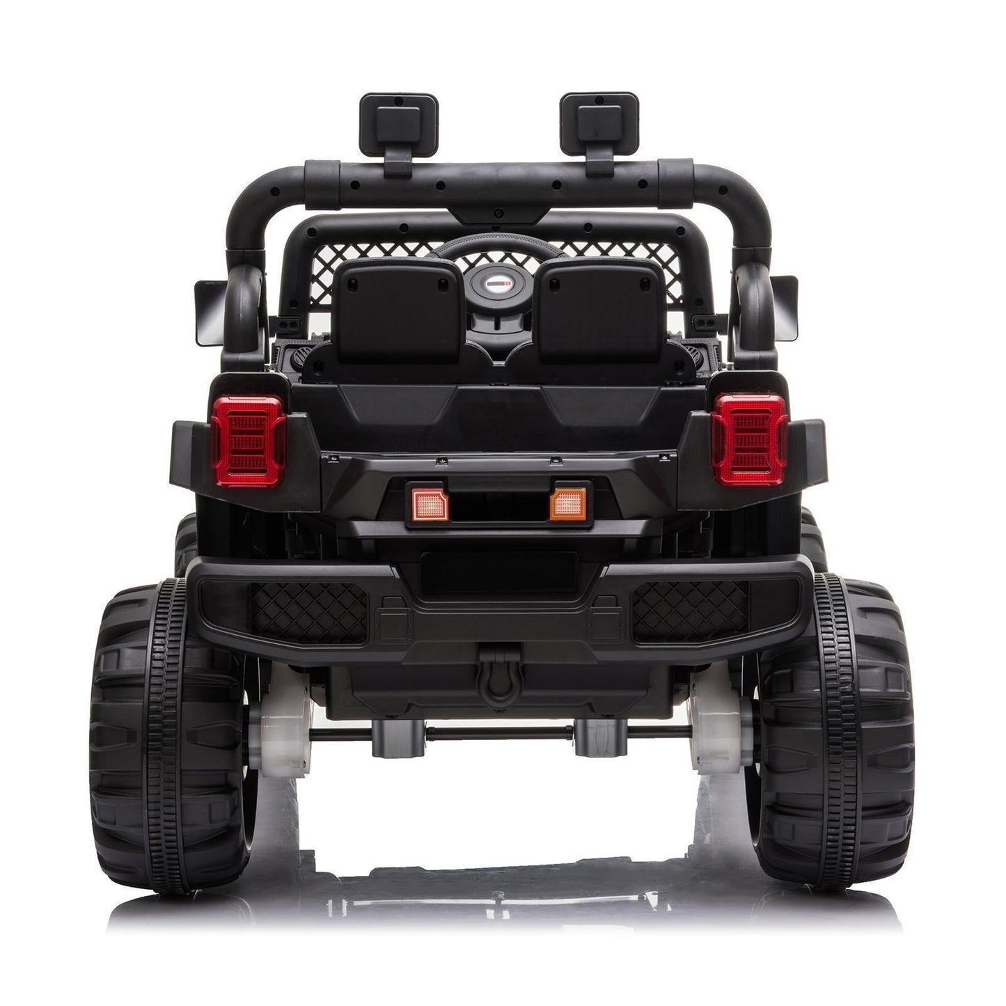 12V Battery Powered Ride On Truck with 2 Front LED Lights - Perfect Gift for Kids