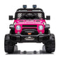 12V Battery Powered Ride On Truck with 2 Front LED Lights - Perfect Gift for Kids
