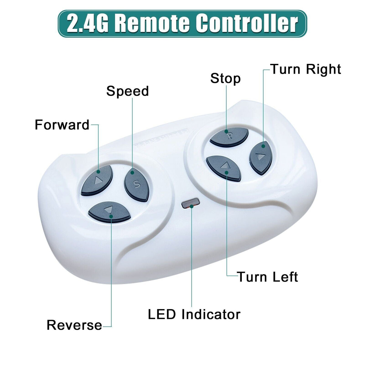 12V Dual Drive Electric Ride-On Truck with Remote Control