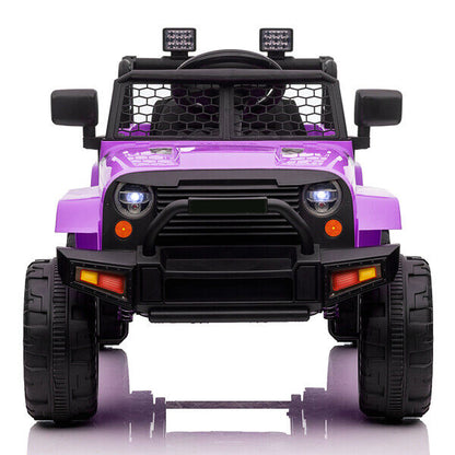 12V Dual Drive Jeep Ride On Car with Remote Control - Perfect Gift for Kids!