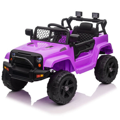 12V Dual Drive Jeep Ride On Car with Remote Control - Perfect Gift for Kids!