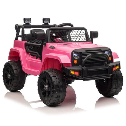 12V Dual Drive Jeep Ride On Car with Remote Control - Perfect Gift for Kids!