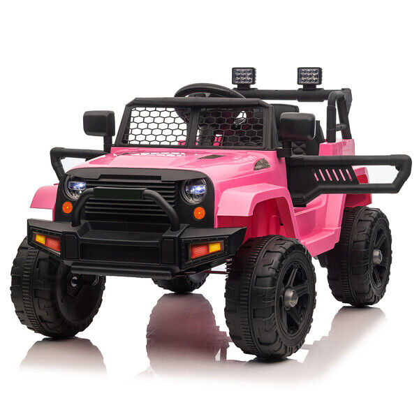 12V Dual Drive Jeep Ride On Car with Remote Control - Perfect Gift for Kids!