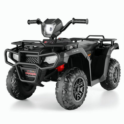Electric 4-Wheeler Quad for Kids with 12V Battery and Dual 30W Motors