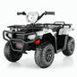 12V Quad for Kids with LED Lights and Dual Speed Options