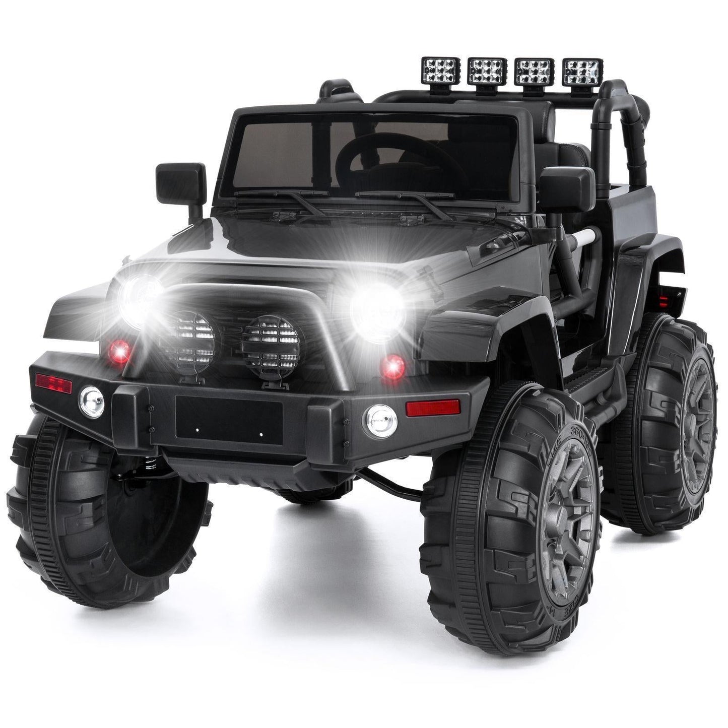 12V Electric Battery Powered Kids Ride-On Truck with Remote Control - Suitable for Ages 3-8
