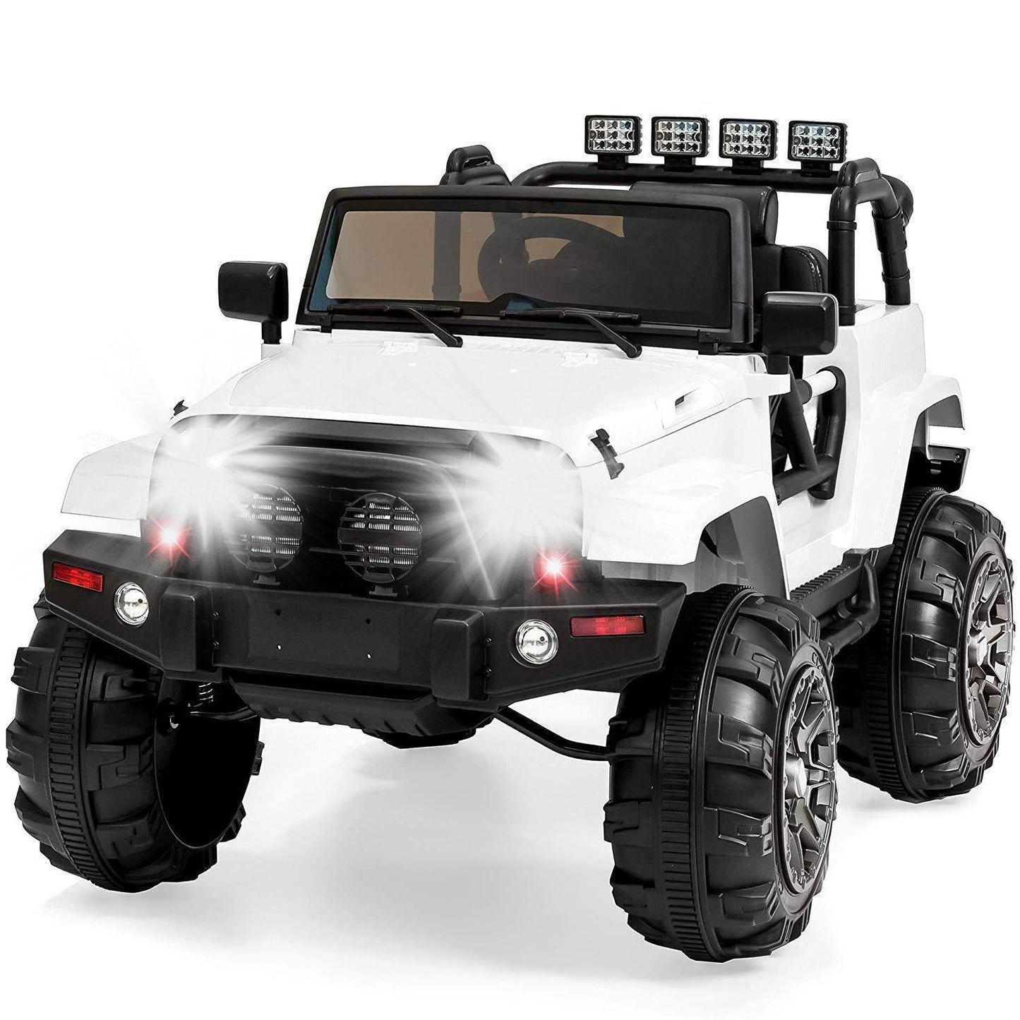 12V Electric Battery Powered Kids Ride-On Truck with Remote Control - Suitable for Ages 3-8