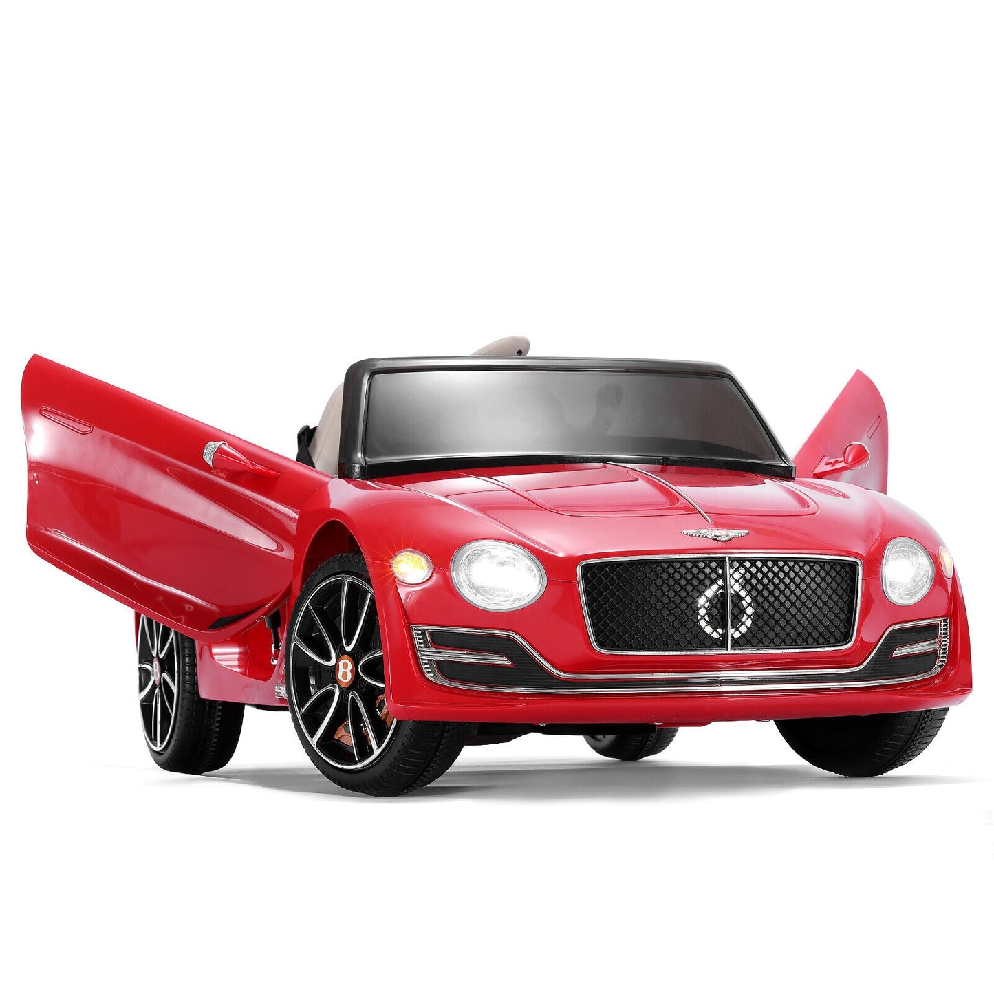 12V Electric Bentley Style Kid Ride On Car with Remote Control and LED Lights