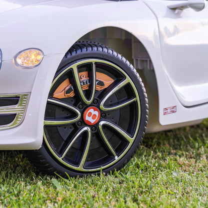 12V Electric Bentley Style Ride On Car for Kids with Remote Control and AUX