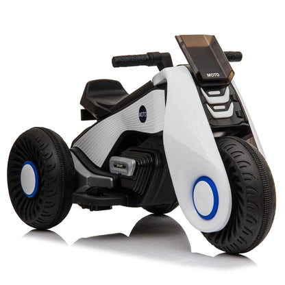 12V Electric Kids Motorbike with Training Wheels and MP3 Player