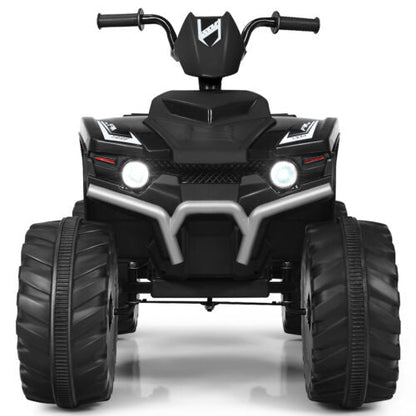 12V Electric Kids Quad ATV Ride On Car with LED Lights - The Perfect Ride for Your Little One!
