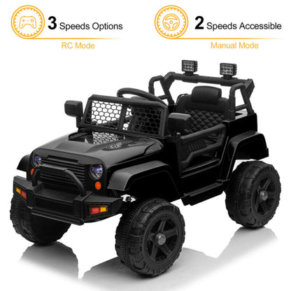 12V Electric Kids Ride On Jeep Toy with Remote Control - Perfect Xmas Gift
