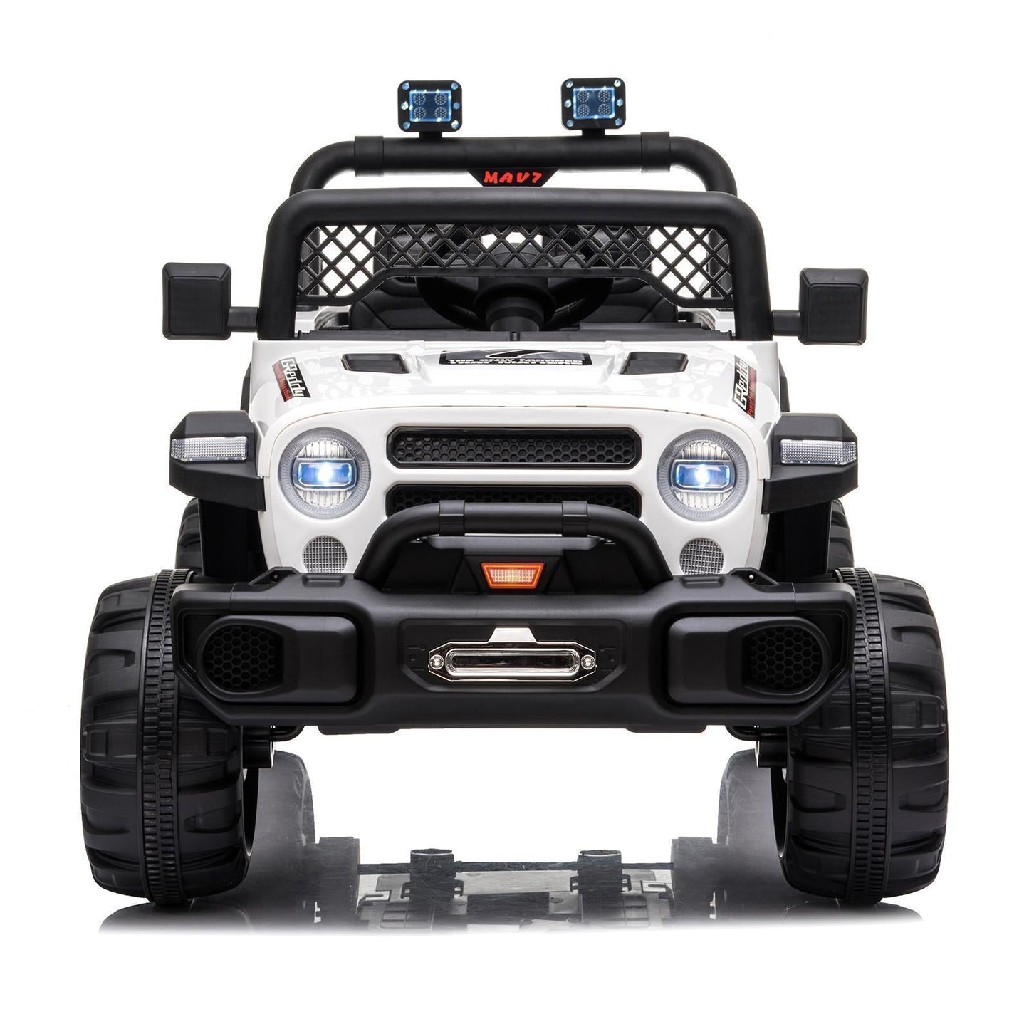 12V Electric Kids Ride On Truck Car Toy with Remote Control and 3 Speed Options