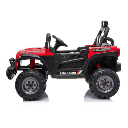 12V Electric Kids Ride On Truck Car Toy with Remote Control and 3 Speed Options