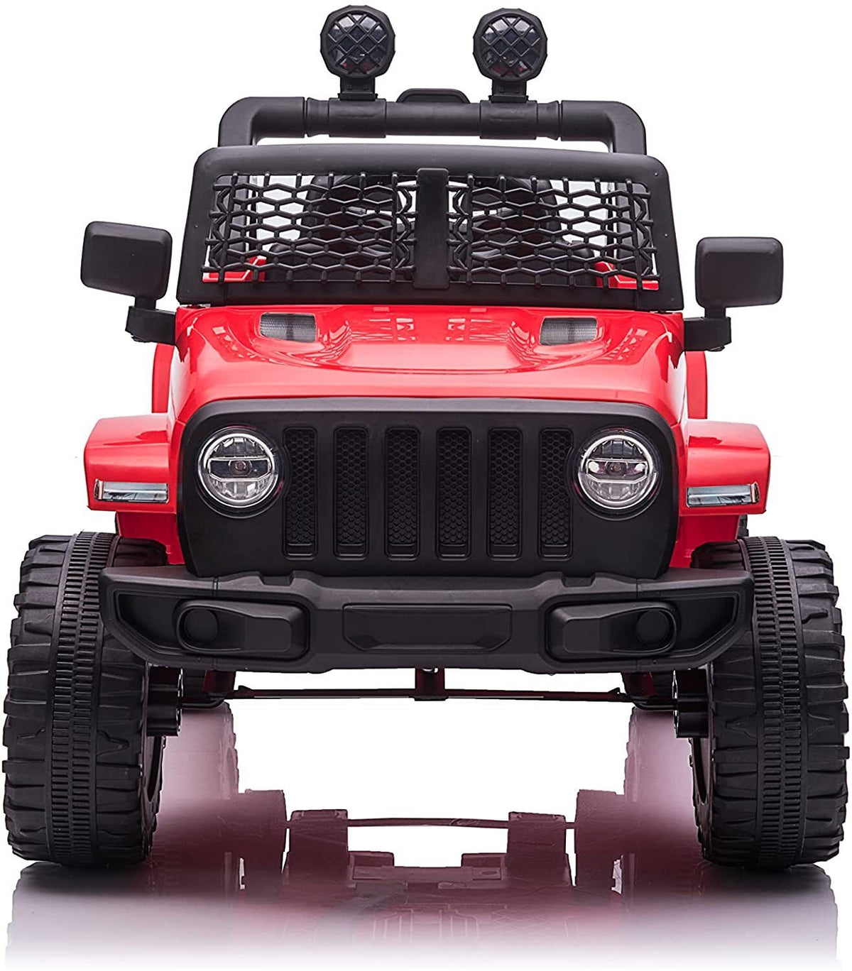 12V Electric Kids Ride On Truck with Remote Control and LED Lights