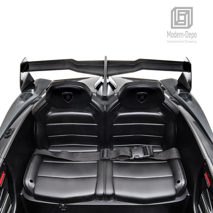 12V Electric Lamborghini Veneno Ride-On Car with Remote Control, Music, and Lights