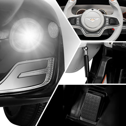 Premium Licensed Bentley Style Kids Electric Ride On Car with Remote Control - Perfect Xmas Gift
