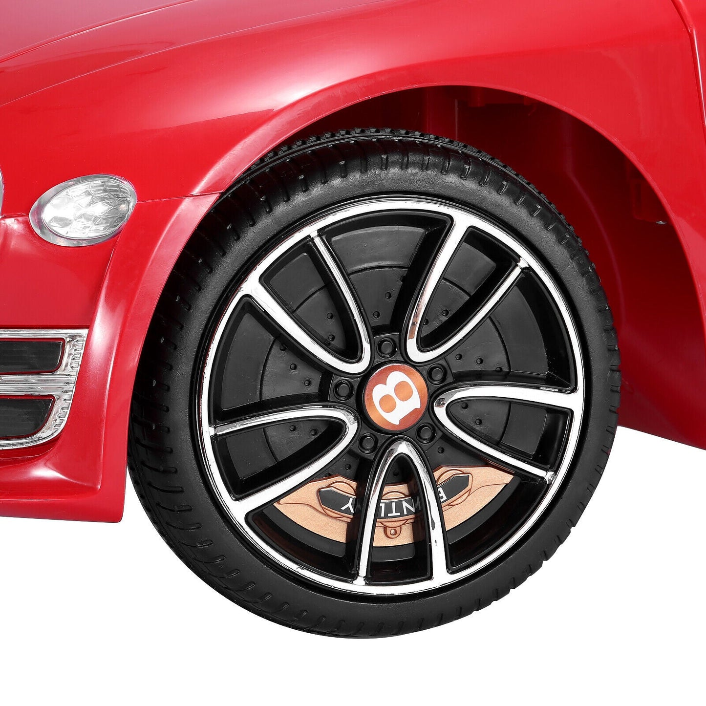 Bentley Style 12V Electric Kids Ride On Car with Remote Control and LED Lights - Perfect Xmas Gift!
