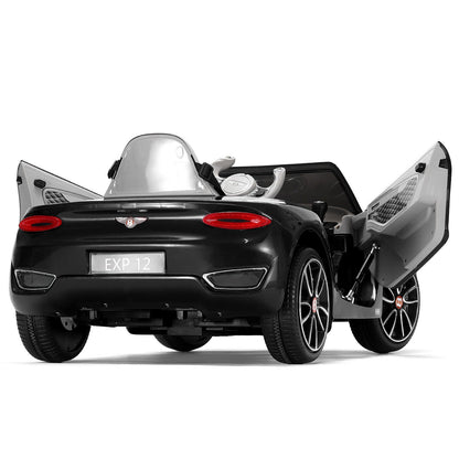 Licensed Bentley Style 12V Electric Ride-On Car with Remote Control - Battery Powered