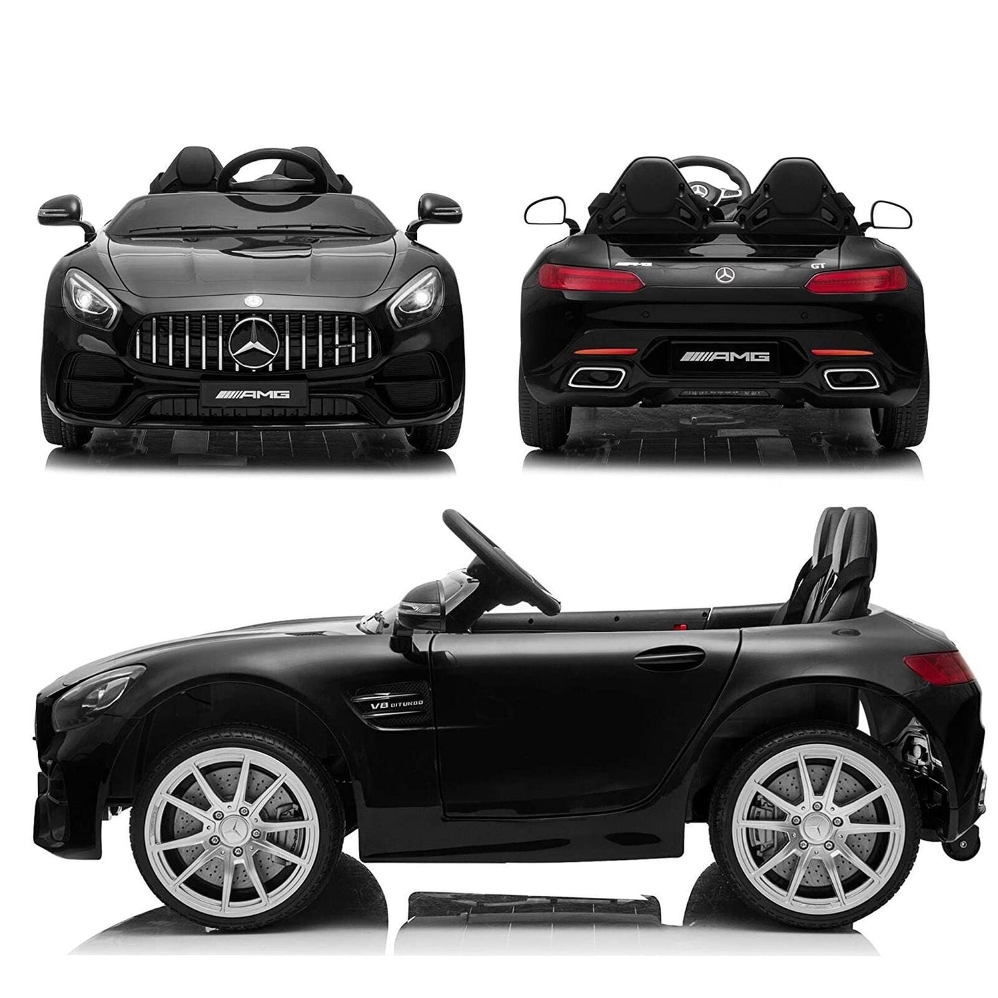 Licensed Mercedes Benz Kids Ride On Car with Remote Control - 12V Electric Battery Powered