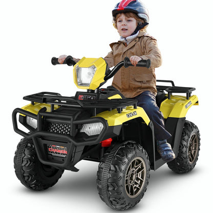 Electric ATV Ride-On Toy Car for Kids with USB/MP3, Suitable for Ages 3-6
