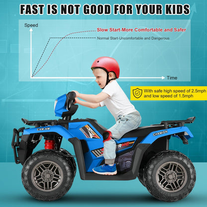Electric ATV Ride-On Toy Car for Kids with USB/MP3, Suitable for Ages 3-6