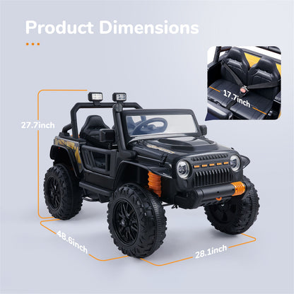 12V Electric Ride-On Car for Kids with Remote Control - Perfect for Parent-Child Bonding!