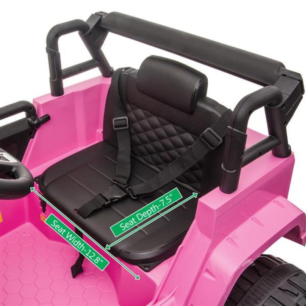 12V Electric Ride On Car Truck for Kids with Dual Drive, MP3 and USB, Remote Control Included