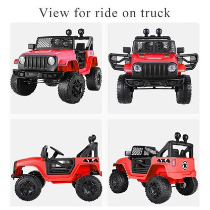 2-Seater Electric Ride-On Truck for Kids with MP3 Music and Remote Control