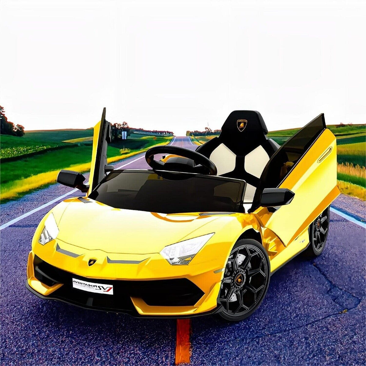 12V Licensed Lamborghini Electric Car for Kids with Remote Control - The Ultimate Ride-On Toy