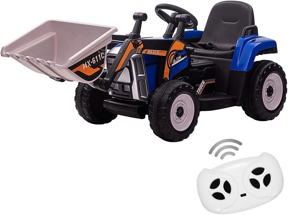 12V Electric Ride-On Excavator Truck for Kids with 3 Speeds - Perfect Xmas Gift!