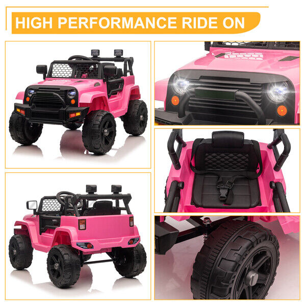 12V Electric Ride On Jeep Toy Car for Kids with Remote Control - Perfect Gift for Children