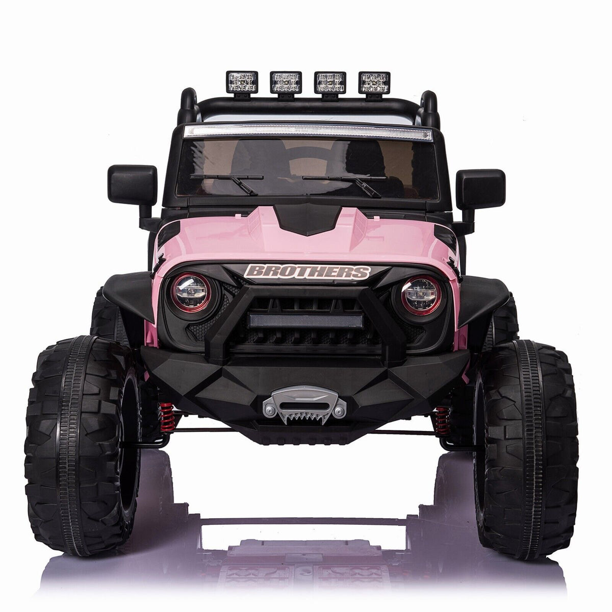 12V Electric Ride On Jeep Toy Car with USB, Bluetooth, and Remote Control for Kids