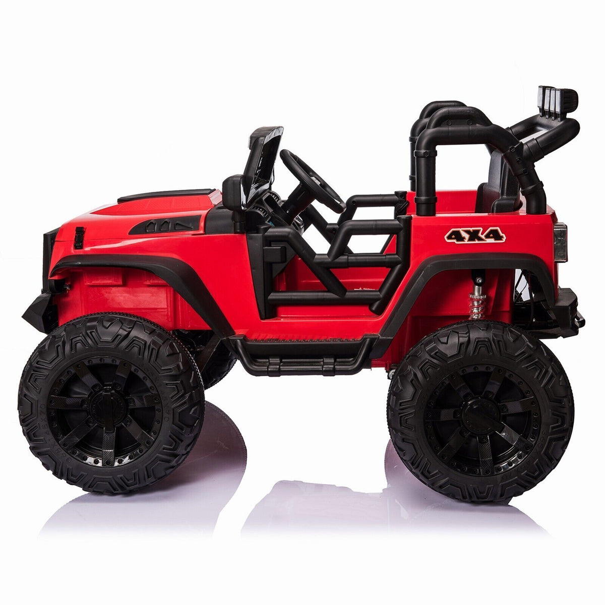 12V Electric Ride On Jeep Toy Car with USB, Bluetooth, and Remote Control for Kids