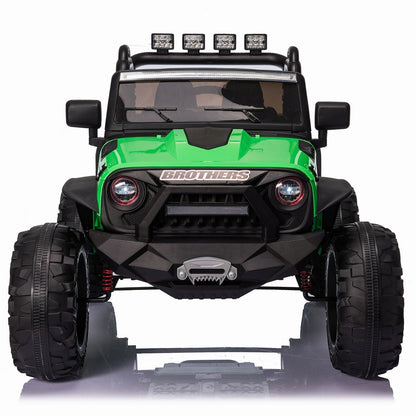 12V Electric Ride On Jeep Toy Car with USB, Bluetooth, and Remote Control for Kids