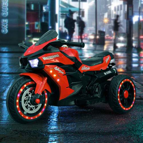 12V Electric Ride-On Motorcycle Toy for Kids Ages 3-6