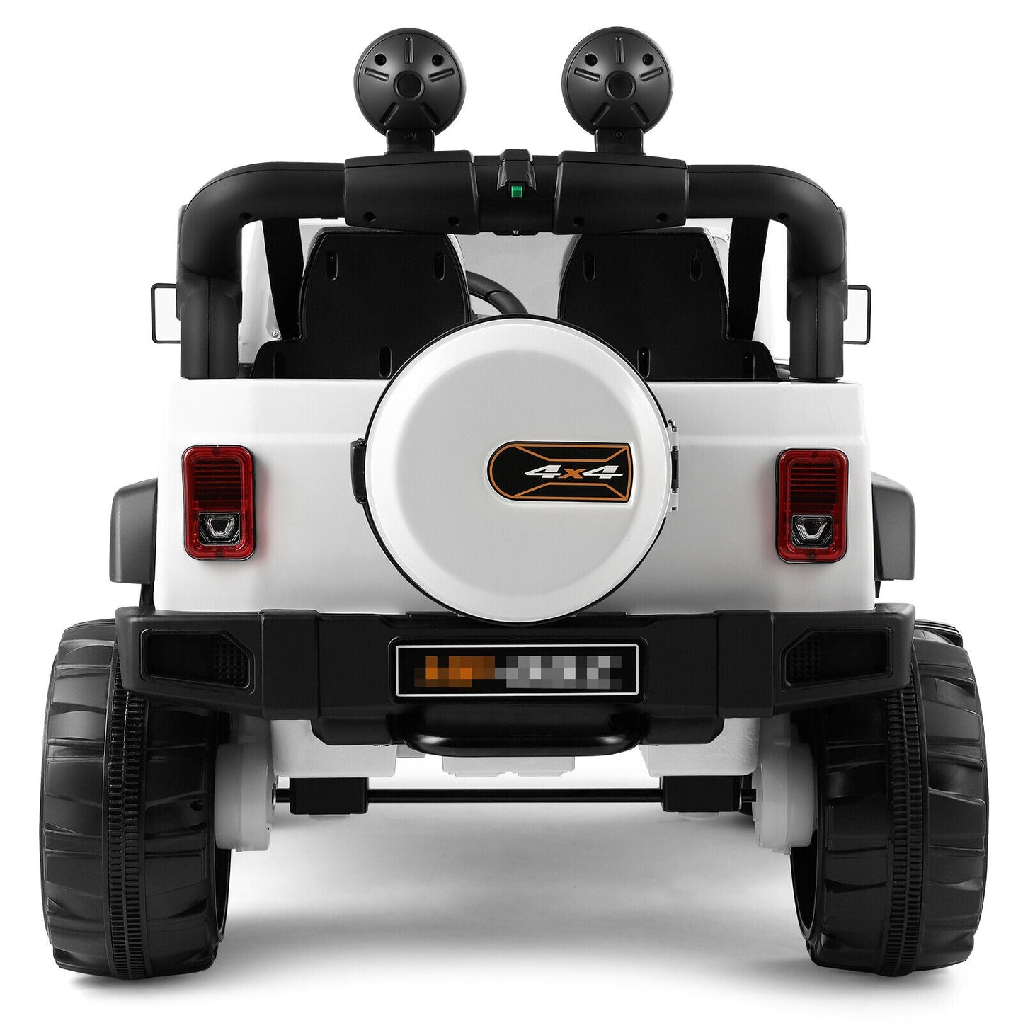 12V Electric Ride-On Truck for Kids with MP3, LED Lights, USB, and Remote Control