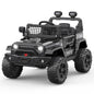 12V Electric Ride-On Truck for Kids with Remote Control, 2 Speeds, and LED Lights