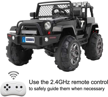 12V Electric Ride-On Truck for Kids with Remote Control