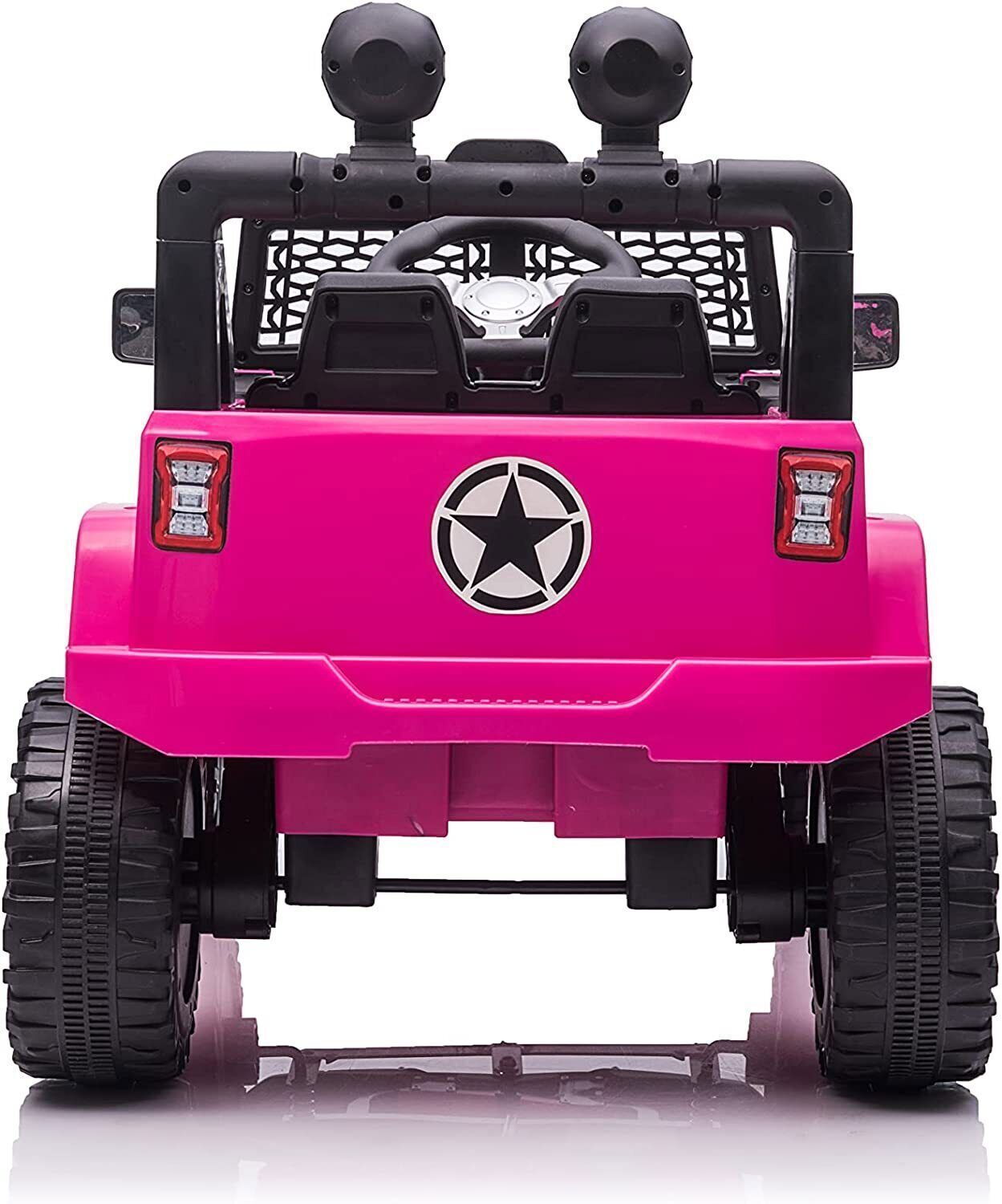 12V Electric Ride On Truck for Kids with Remote Control and LED Lights