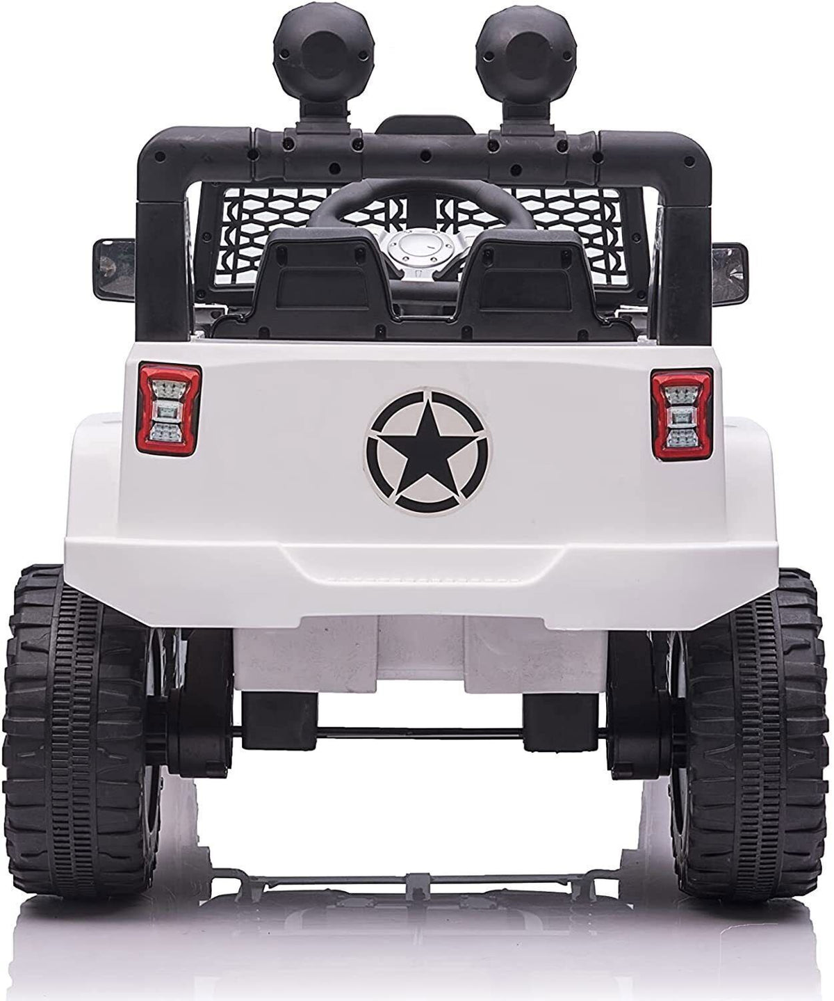 12V Electric Ride On Truck for Kids with Remote Control and LED Lights