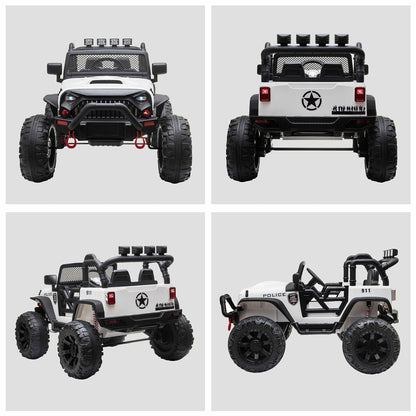 12V Electric Ride On Truck for Kids with Remote Control and Spacious Seat