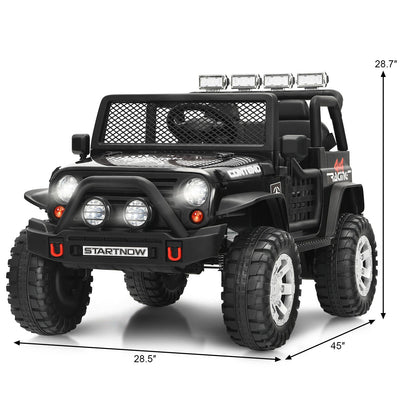 12V Electric Ride-On Truck for Kids with Remote Control - Battery Powered