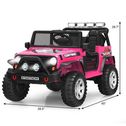 12V Electric Ride-On Truck for Kids with Remote Control - Battery Powered
