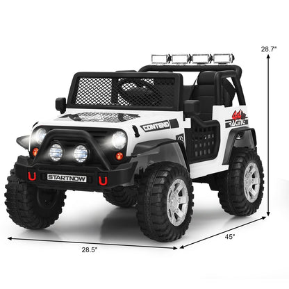 12V Electric Ride-On Truck for Kids with Remote Control - Battery Powered