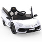 12V Electric Sports Car Toy for Kids with Remote Control and LED Lights - Perfect Christmas Gift